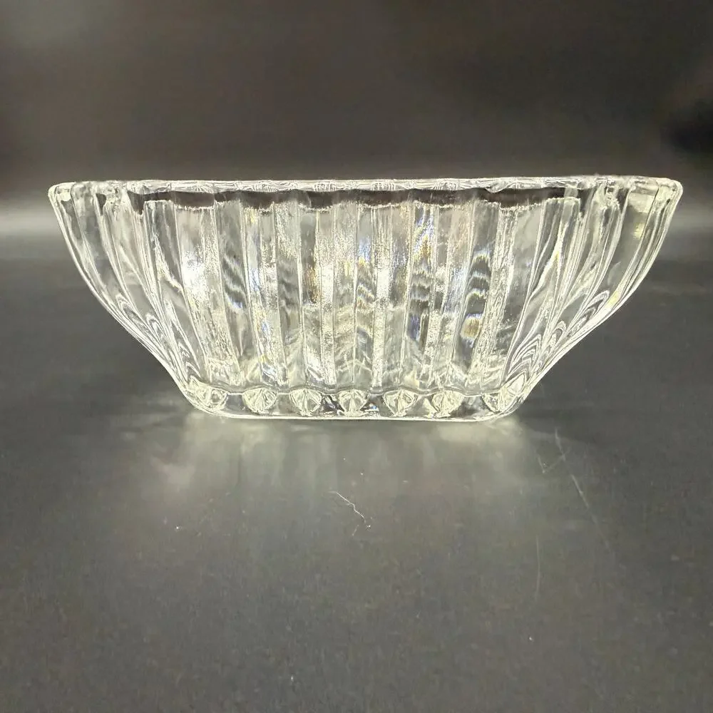 vintage clear glass 6